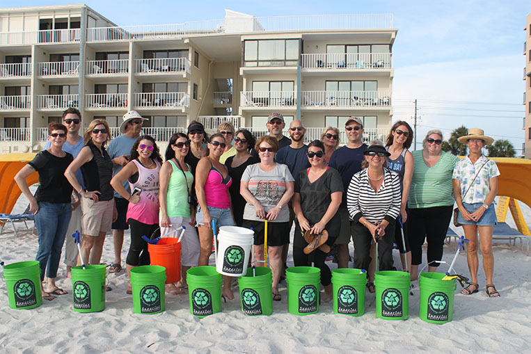 Beach clean up