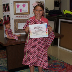 Emma Olson - Young inventor who visited Fashion Seal Healthcare Emma Olson - Young inventor who visited Fashion Seal Healthcare